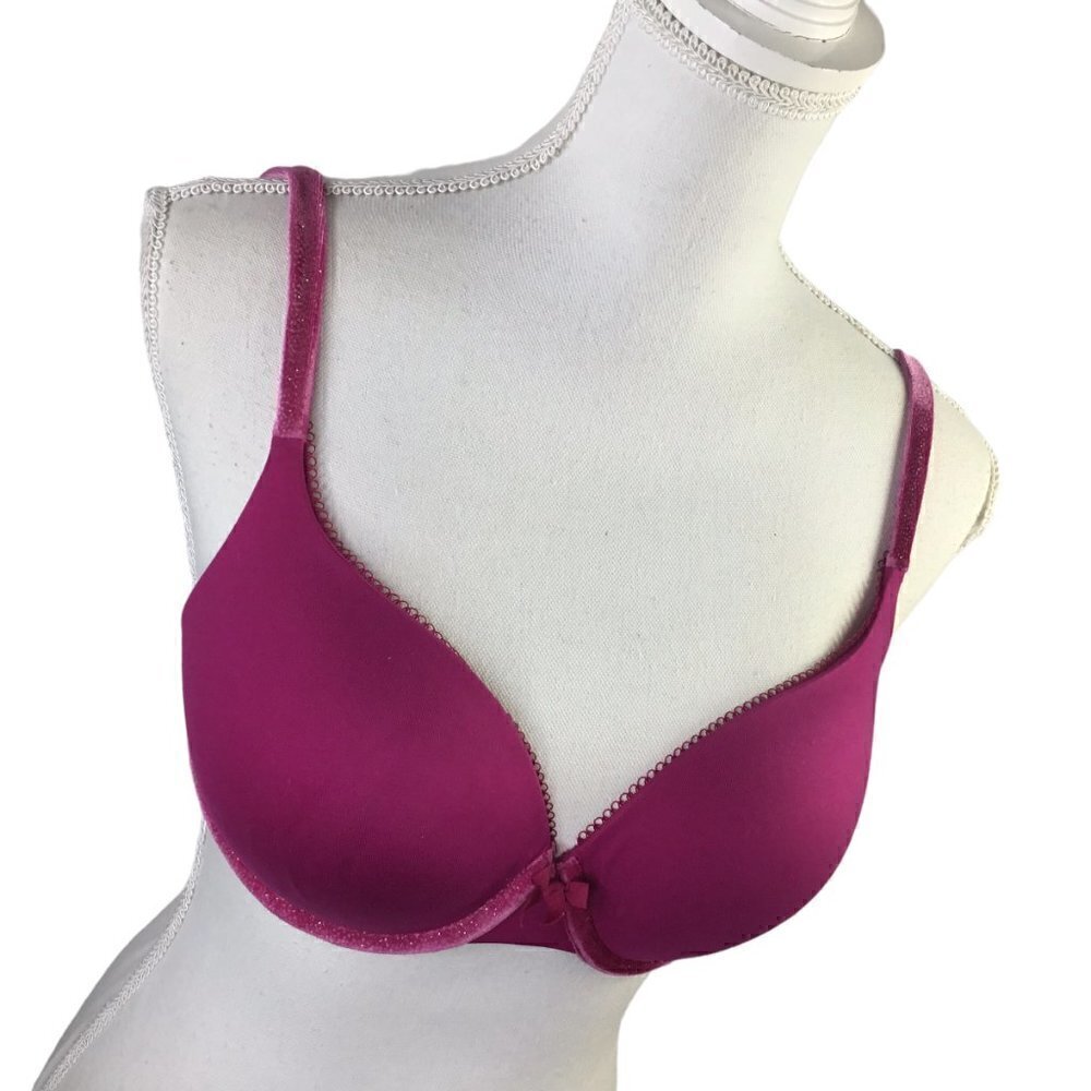 Victoria's Secret Body by Victoria Perfect Shape Size 34D Underwire Velvet